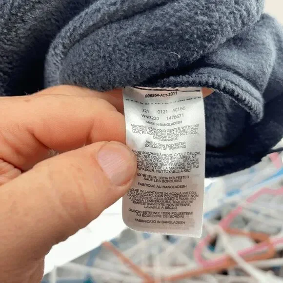 Columbia Soft Fleece Jacket Full Zip Blue Men's Size XXL Very Good Condition - Picture 3 of 5